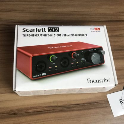 Interface de Áudio Focusrite Scarlett 2i2 Terceira Geração - Imagem 2
