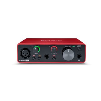 Interface de Áudio Focusrite Scarlett Solo 3ª Geração