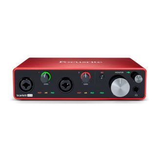 Interface de Áudio Focusrite Scarlett 4i4 3ª Geração