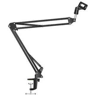 Suporte Microfone Pedestal de Mesa Articulado