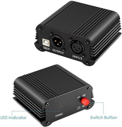 Fonte de Alimentação Phantom Power de 48V - Imagem 3