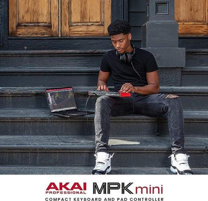 AKAI Professional MPK Mini MK3 Black 25 Teclas Midi - Imagem 7