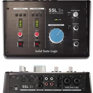Interface de Áudio SSL 2 Plus 2 entradas 4 saídas