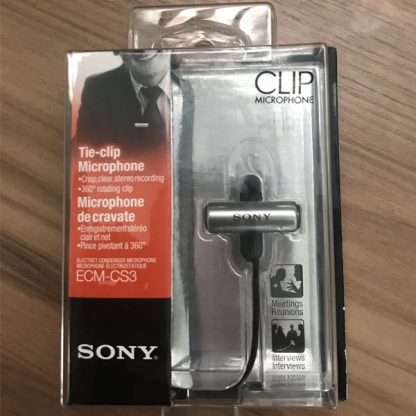 Microfone de Lapela Profissional Sony ECM-CS3 - Imagem 2