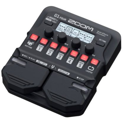 Pedal Zoom G1 Four Multi-efeitos para Guitarra