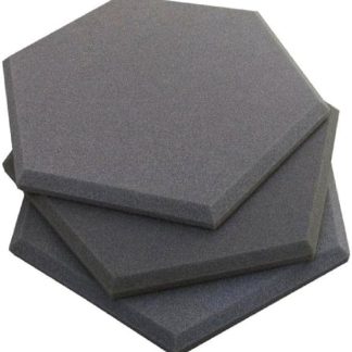 Espuma Acústica Hexagonal Antichamas Profissional